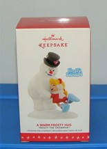 Hallmark 2016 Frosty The Snowman A Warm Frosty Hug Christmas Ornament Ka... - $54.90