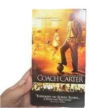 Coach Carter vhs Samuel L Jackson Ashanti Basketball superbowl - $4.69