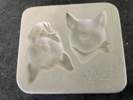 Lil&#39; Piggy Open Pour Ducan Ceramic Mold #Dm151d - $47.05 MXN