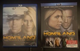 Homeland: Season 1 &amp; 2 (Blu-ray Discs 3-Disc Sets) Excellent condition! - £14.75 GBP