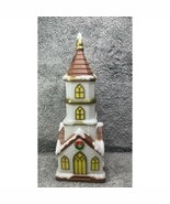 Gemmy Holiday Time Church 32 Inch Blow Mold LED Christmas Decoration New - £57.82 GBP