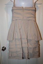 Women&#39;s BCBG Maxazria Marinna Nude Beige Pumice Dress Size 8 NWT Straple... - £22.15 GBP