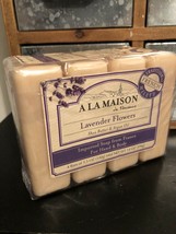 A La Maison de Provence  Hand   Body Bar Soap  Lavender Flowers  4 Bars  3 5 oz - £10.56 GBP