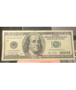 2013 Big Head $100-NY Bill # HB 89068366 C - $154.00