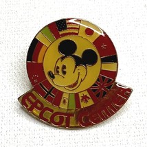 Disney Epcot Center Mickey Flags Pin Tie Tack Country Walt World USA Japan Italy - £16.03 GBP
