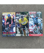 Tour De France 1999-2001 World Cycling Lot of 3-2 Tape VHS Tapes Lance A... - £19.15 GBP