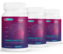 3 Pack Primal Mind Fuel, apoyo cognitivo natural a la memoria-60 Cápsulas x3 - £74.38 GBP