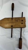 Vintage JORGENSEN 8” Wood Handscrew C Clamps RARE - £15.78 GBP