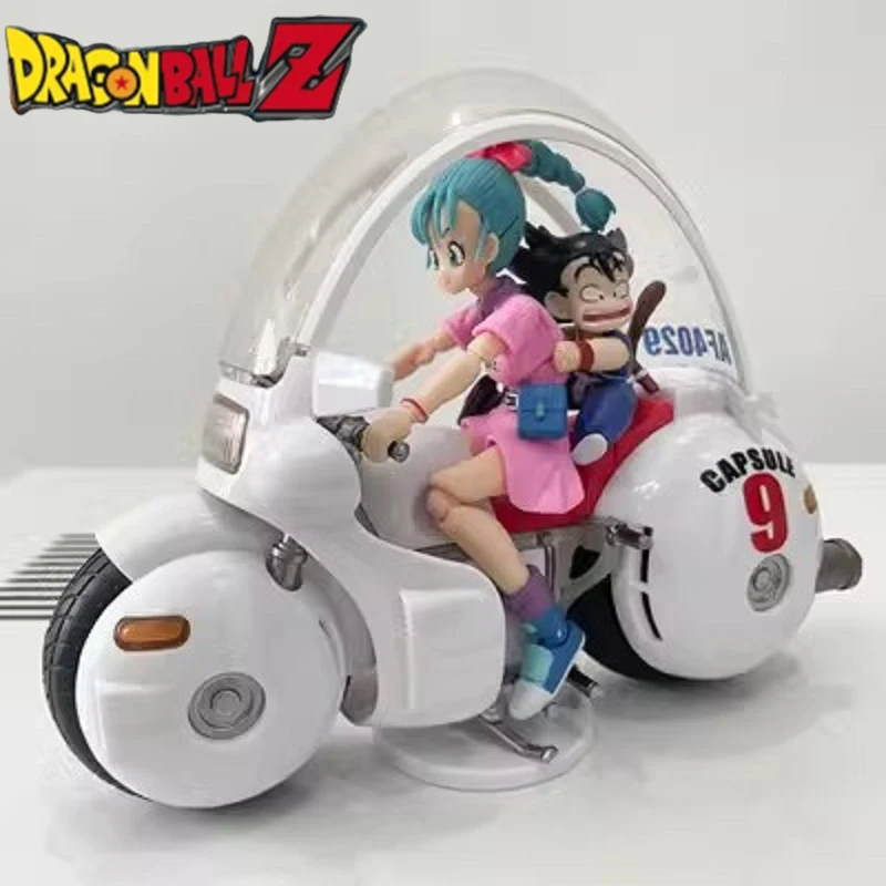 Dragon Ball Anime Figure Bulma Action Figures Son Goku S.H.Figuarts Kawaii Room - £26.31 GBP+
