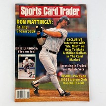 Sports Card Trader Magazine June 1992 Vol 3 No 2 Don Mattingly NY Yankees Cover - £7.72 GBP