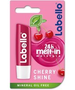 X2 Labello Lip Balm, Moisturising Lip Care, Cherry Shine//FREE SHIPPING - $50.25 CAD