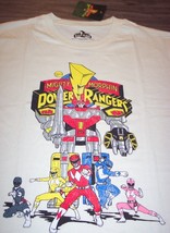 Vintage Style Saban&#39;s Mighty Morphin Power Rangers T-Shirt Medium New w/ Tag - £15.55 GBP