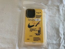 New iPhone 13 Pro Max Case NIKE AIR Yellow - $147.02 MXN