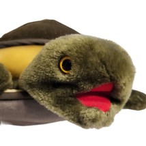 Folkmanis Furry Folks Hand Puppet Turtle 12 in Plush Soft Toy Stuffed Animal - £14.63 GBP