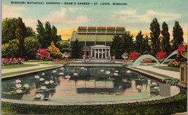 Missouri Botanical Gardens Shaw&#39;s Garden St. Louis MO Postcard PC386 - £3.91 GBP