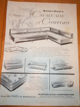 Vintage Burton Dixie Furniture Print Magazine Advertisement 1959 - £3.74 GBP