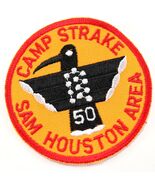 Vintage 50 Year Camp Strake Sam Houston Red Boy Scouts America BSA Camp ... - €8,96 EUR