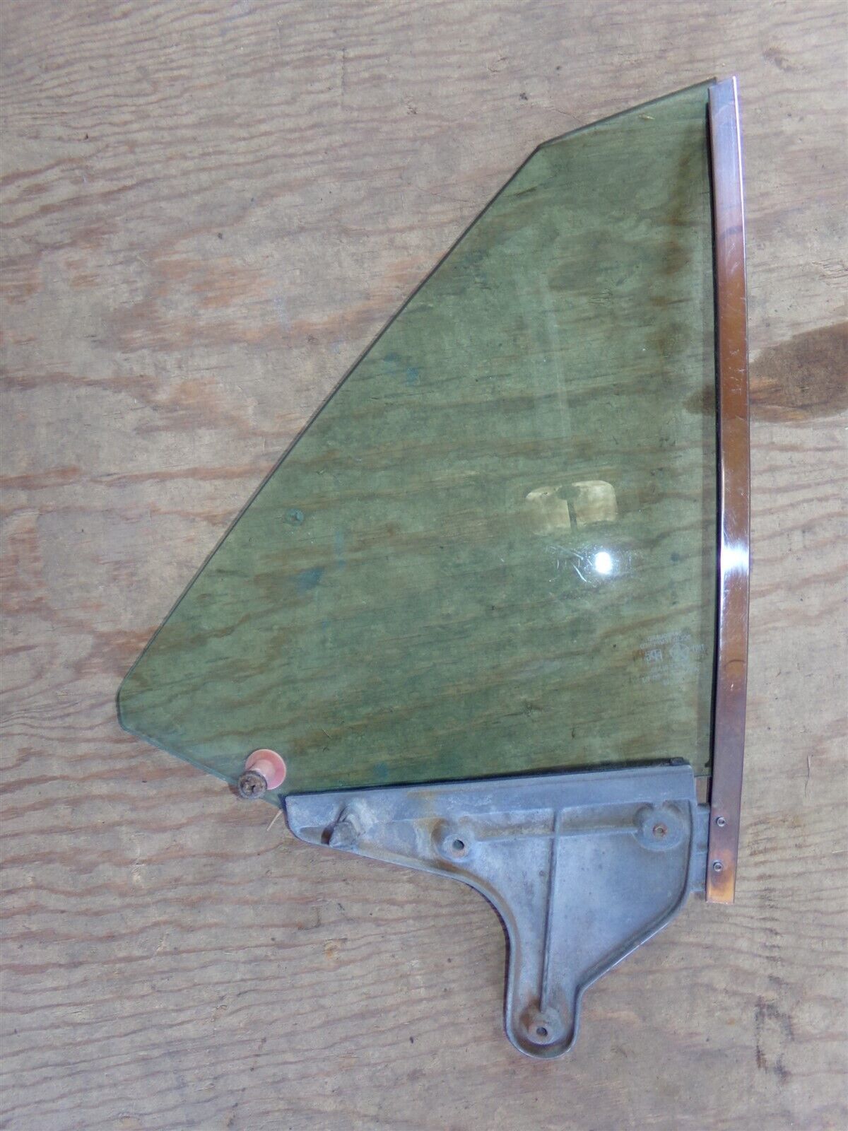 Primary image for 1971 Plymouth Barracuda Quarter Glass Window RH OEM Tinted 3499646 1970 72 73 74