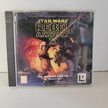 Star Wars Rebel Assault II 2 The Hidden Empire (PC, 1995) Windows Computer Game - £6.07 GBP