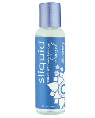 Sliquid Naturals Swirl Lubricant Blue Raspberry 2 Oz - $10.99