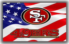 San Francisco 49ers Football Team Flag 90x150cm 3x5ft Fanl Best Banner - £11.95 GBP