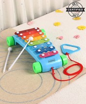 Baby&#39;s Pull Along Xylophone - Blue - £35.51 GBP