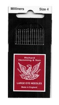 Richard Hemming and Son Milliners Straw Size 4 Needles - £3.89 GBP