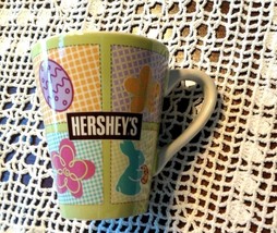 Hersheys Hot Chocolate Easter Bunny Egg Theme Ceramic Coffee Mug - £13.38 GBP