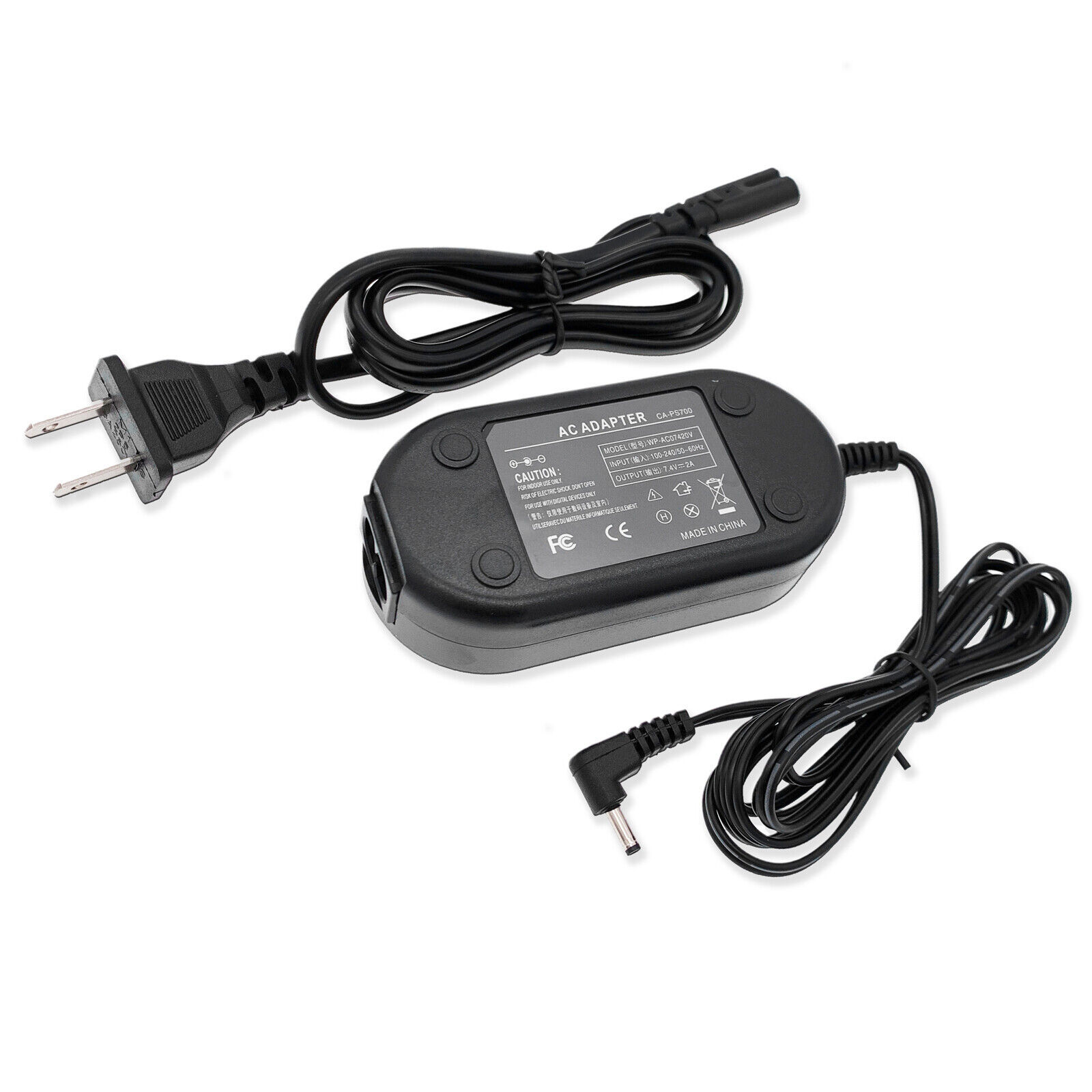 Ac Power Adapter For Canon Ca-Ps700 Powershot S40 S50 S60 S80 S1 S2 S3 S5 Is 5D - $23.99