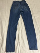 Fashion Nova AP4755 Women's Blue Denim Cotton Blend Jeans Size 9 (24×31) image 6