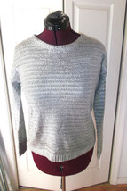 Womens a.n.a. Silver Metallic Sweater Size Medium (New w/Tag) - $21.73