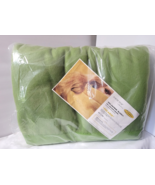 Vtg North Star Chatham Dacron Blanket Nylon Trim Avocado Green 80x90 Ful... - €46,30 EUR