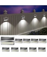 Solar Outdoor Deck Light:10Pack 30LED Fence Solar Step Outside Lights Wa... - £30.43 GBP