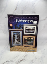 VTG Waterscapes Cross Stitch Booklet by Cross My Heart #CSB-84 1993 - $5.95