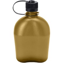 Nalgene Sustain 32oz Oasis Canteen Bottle (COYOTE) Brown Narrow Mouth Recycled - £11.54 GBP