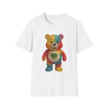 Unisex T-Shirt w/ Rainbow Love Bear Design - $29.99