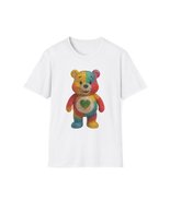 Unisex T-Shirt w/ Rainbow Love Bear Design - $29.99