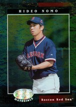 2001 Leaf Certified Materials Hideo Nomo 46 Red Sox - £0.79 GBP