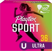 Playtex Sport Compact 36ct Tampons Ultra - £7.07 GBP