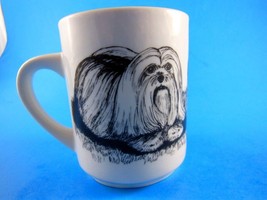 Shih Tzu Mug Coffee tea cup By Laura Griffin 1989 The Cache Vintage - £7.68 GBP
