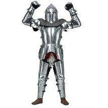 Medieval Knight&#39;s Armor Set Steel Armor Protection with leather strap - £586.65 GBP