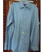 Nordstrom Mens long sleeve Button Down Dress Shirt Size 15 1/2 35 - $21.65 CAD