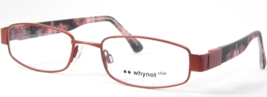 whynot by Koberg + Tente KT 5517.3 RED ORANGE EYEGLASSES FRAME 49-18-135... - $509.36 MXN