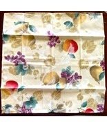 2004 Set of 4 Napkins Colorful Fruit Design Liz Claiborne Villager New i... - $225.61 MXN