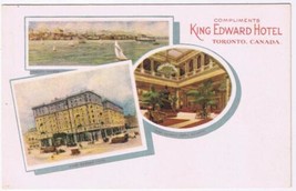 Ontario Postcard Toronto King Edward Hotel Multi View A - £1.63 GBP