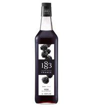 1883 Maison Routin - Blackberry Syrup - Made in France - Glass Bottle | 1 Liter  - $19.99