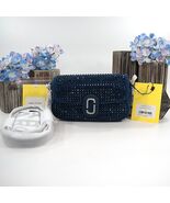 Marc Jacobs Dark Wash Denim Crystal J Link Clover Shoulder Bag NWT $250 - €207,68 EUR