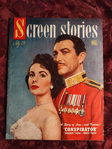 Rare SCREEN STORIES Magazine July 1949 Elizabeth Taylor Ayn Rand Fountainhead - £25.89 GBP