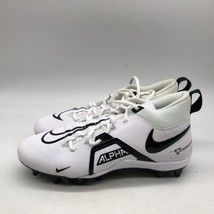 Nike Mens Alpha Menace Varsity 3 CV0586-100 White Football Cleats Shoes Sz 8.5 - £39.69 GBP