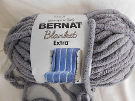 Bernat Blanket Extra Vapor Gray dye lot 202104164 - $8.99